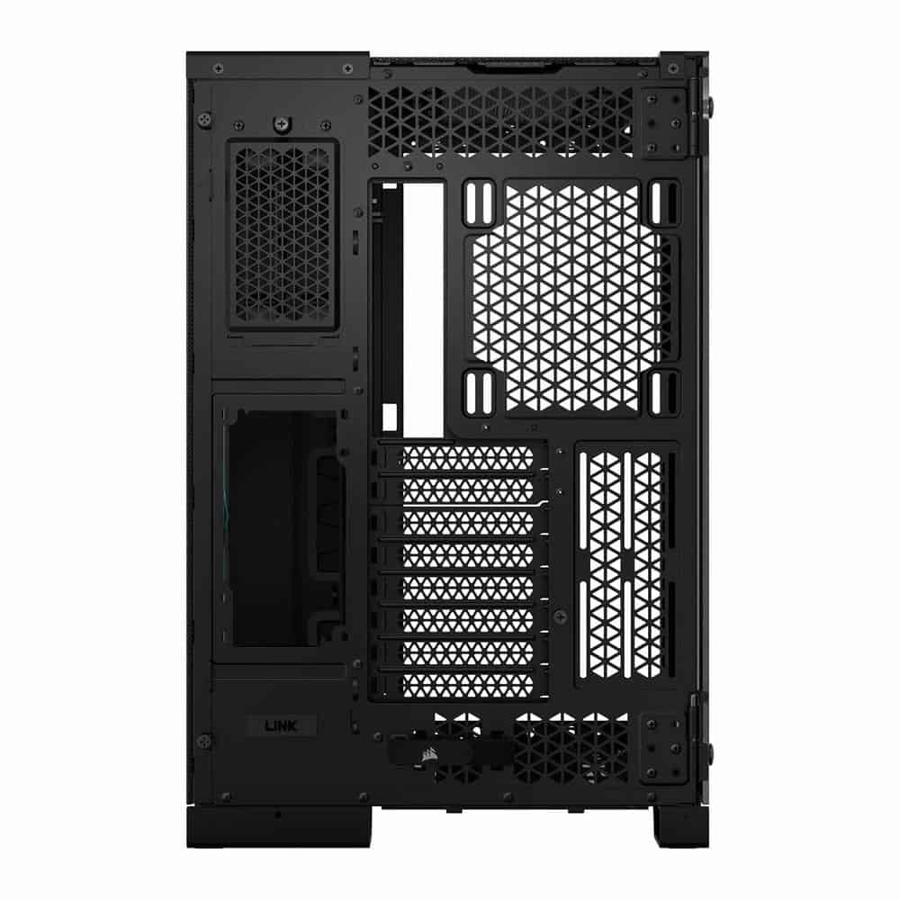 (image for) Corsair 6500X RGB Black Dual Chamber Tempered Glass Mid Tower PC Case